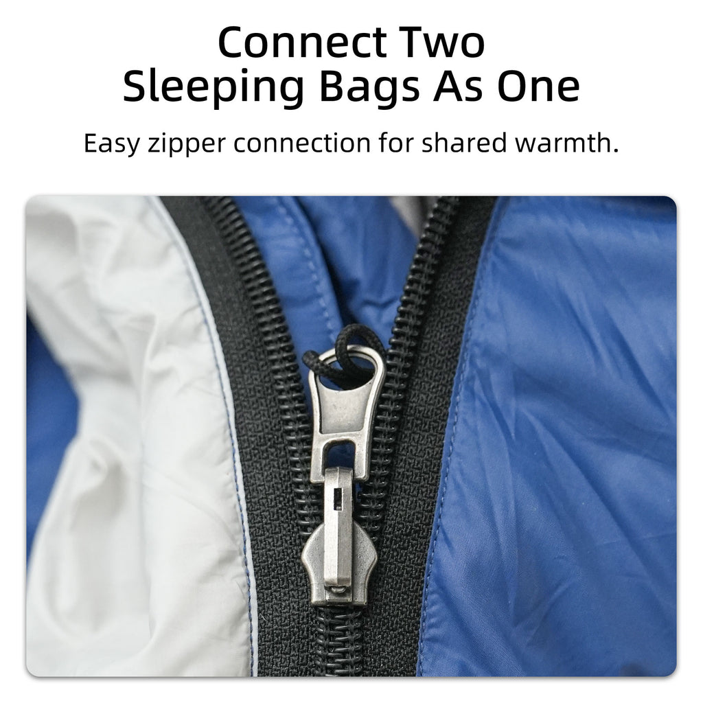 Hlitmout Down Sleeping Bag for 4 Season,800g Filling down